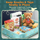 Little Traveler Tray Table Cover for Kids – Universal Fit, Waterproof & Easy Setup I Mint Green