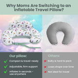 Little Traveler Inflatable Nursing & Breastfeeding Pillow