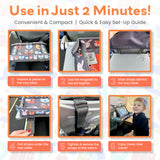 Airplane Tray Table Cover for Kids – Universal Fit, Sturdy & Easy Setup