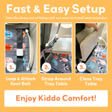 Airplane Seat Extender for Kids - Cozy & Easy Setup, Ages 1-4