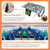 Airplane Seat Extender for Kids - Cozy & Easy Setup, Ages 1-4