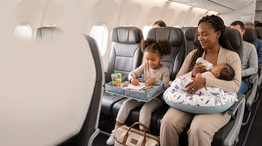 Flying Solo with Two Kids Under 5: What Actually Got Us Through