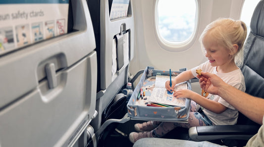 Snacks, Crayons, and Chaos: The Tray Cover Test on a 6-Hour Flight