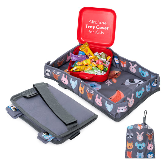 Airplane Tray Table Cover for Kids  – Universal Fit, Sturdy & Easy Setup