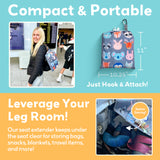 Airplane Seat Extender for Kids - Cozy & Easy Setup, Ages 1-4