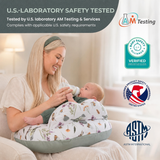 Little Traveler Inflatable Nursing & Breastfeeding Pillow | CPC Certified
